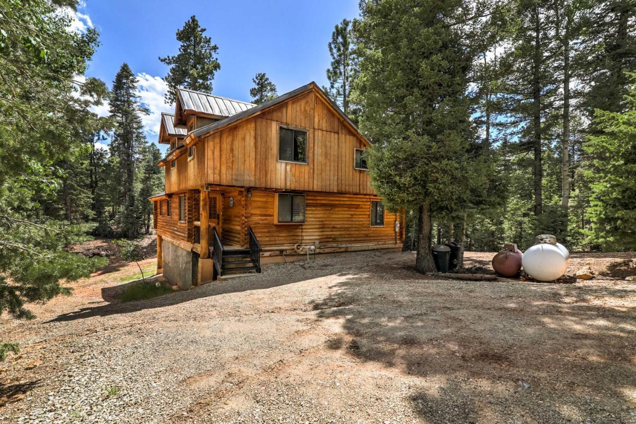 Cozy Utah Cabin With Deck And Fire Pit! Duck Creek Village Exterior foto