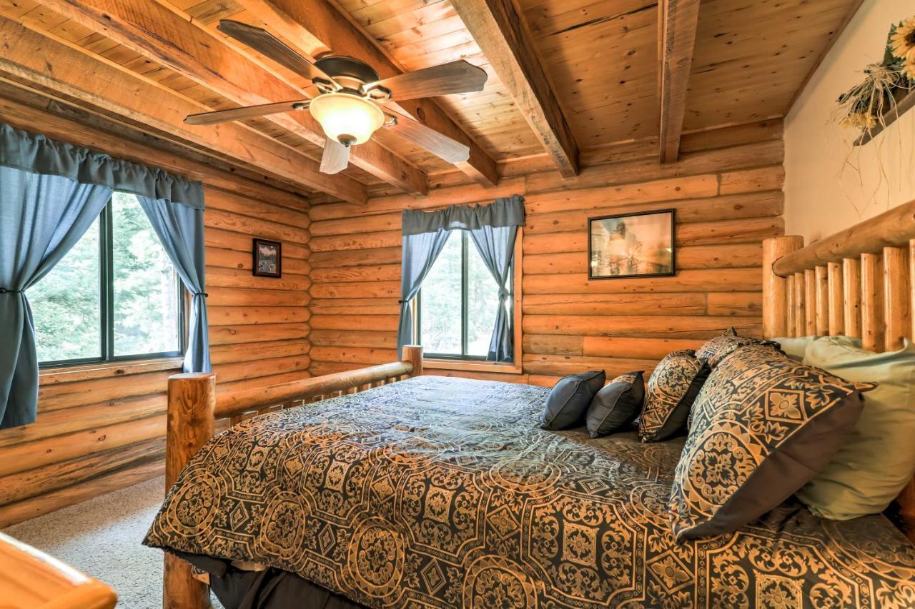 Cozy Utah Cabin With Deck And Fire Pit! Duck Creek Village Exterior foto